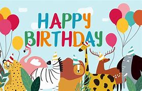 Image result for Animal Birthday Cards