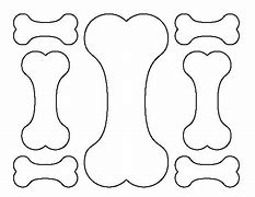 Image result for Dog Bone Coloring Page