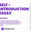 Image result for Self Introduction Essay Examples