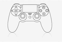 Image result for PS4 Controller Drawing