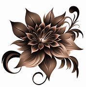 Image result for Brown Flowers Clip Art Free