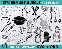 Image result for Kitchen Recipe SVG