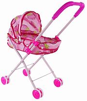 Image result for Pink Baby Doll Stroller