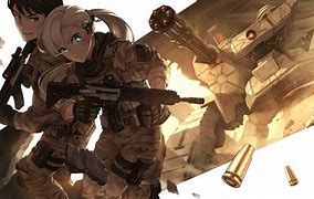 Image result for Military Anime PC Wallpaper 4K