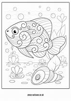 Image result for Under the Sea Coloring Pages for Preschool