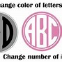 Image result for Flower Circle Monogram SVG