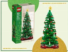 Image result for LEGO Christmas Tree Pink