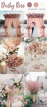 Image result for Boho Wedding Dusty Rose