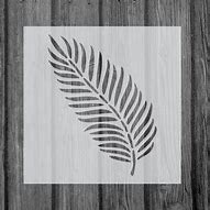 Image result for Palm Leaf Stencil