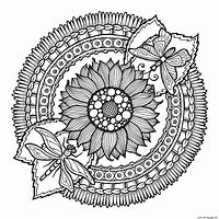 Image result for Flower Mandala Coloring Pages to Print