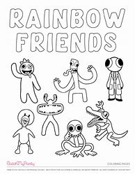 Image result for Rainbow Friends Susu Coloring Pages