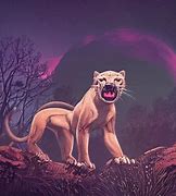 Image result for Purple Panther Roaring