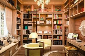 Image result for Home Library Ideas