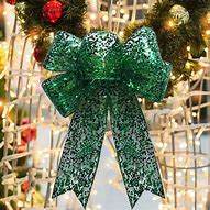 Image result for Christmas Ribbon Hanging Decorations