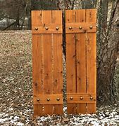 Image result for Rustic Shutters Exterior