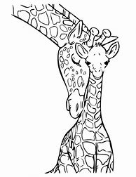 Image result for Free Giraffe Coloring Pages