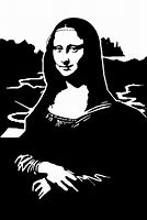 Image result for Mona Lisa Urban Art Tattoo Stencil