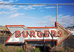 Image result for Burger Neon Sign