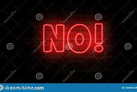 Image result for No Sign Neon Colourful