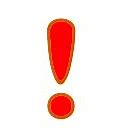 Image result for Red Exclamation Mark in a Stop Sign Clip Art