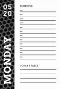 Image result for Black and White Planner Front