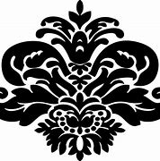 Image result for Damask Clip Art Single Line