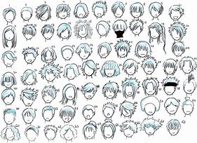 Image result for Cartoon Boy Hairstyles