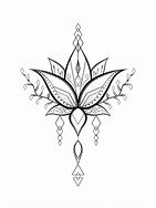 Image result for Symmetrical Flower Drawing