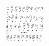 Image result for Sign Language Alphabet Chart PDF