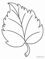 Image result for Coloring Picture of Leaf