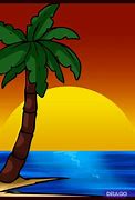 Image result for Palm Tree Line Drawing Icon