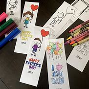 Image result for Father's Day Crafts Bookmarks