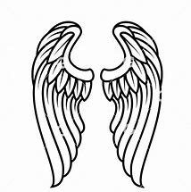 Image result for SVG and DXF Files Angel Wings Silhouette