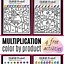 Image result for Math Coloring Pages Multiplication