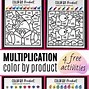 Image result for Math Coloring Pages Multiplication