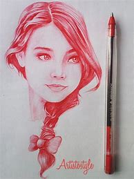 Image result for Female Celebrity Pencil Portraits