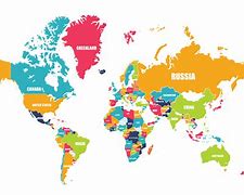 Image result for World Map Enlarged