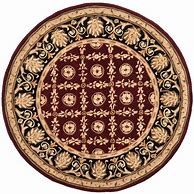 Image result for Round Burgundy Rug