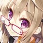 Image result for Anime Girl with Nerd Glasses