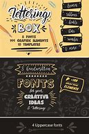 Image result for Box Lettering Font