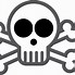 Image result for Plain Skull Coloring Pages