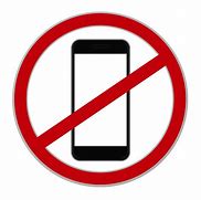 Image result for No Cell Phone Icon