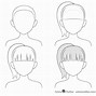 Image result for Female Hair Drawing