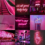 Image result for Black and Pink Mood Board