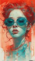 Image result for Self Portrait Watercolor