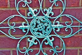 Image result for Fleur De Lis Wall Wine Rack