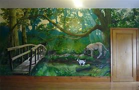 Image result for Painted Forest Wall Murals