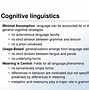 Image result for Cognitive and Language Skill Examples