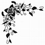 Image result for Pink Rose Vine Clip Art