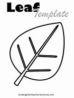 Image result for Template of Leaf